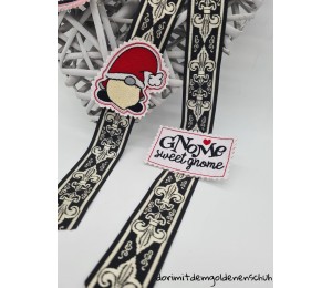 Stickserie ITH - Weihnachtswichtel Anhänger